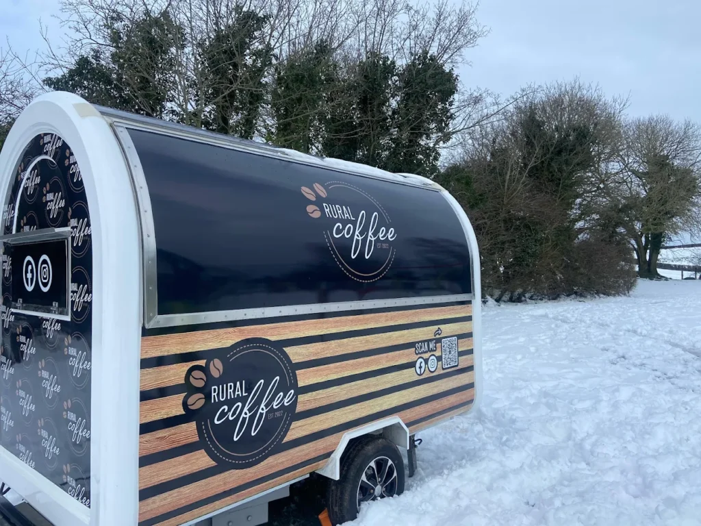 rural coffee trailer